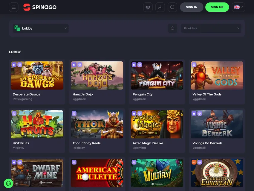 Spinago Casino